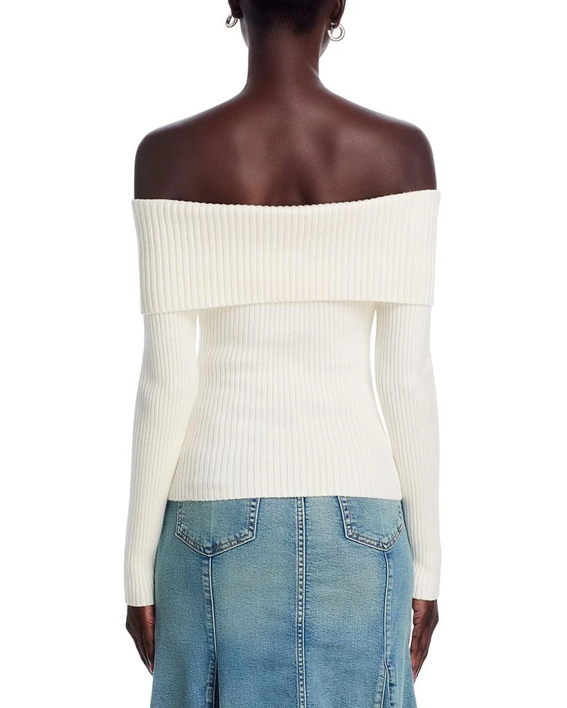 Blank NYC Off-the-Shoulder Sweater 3