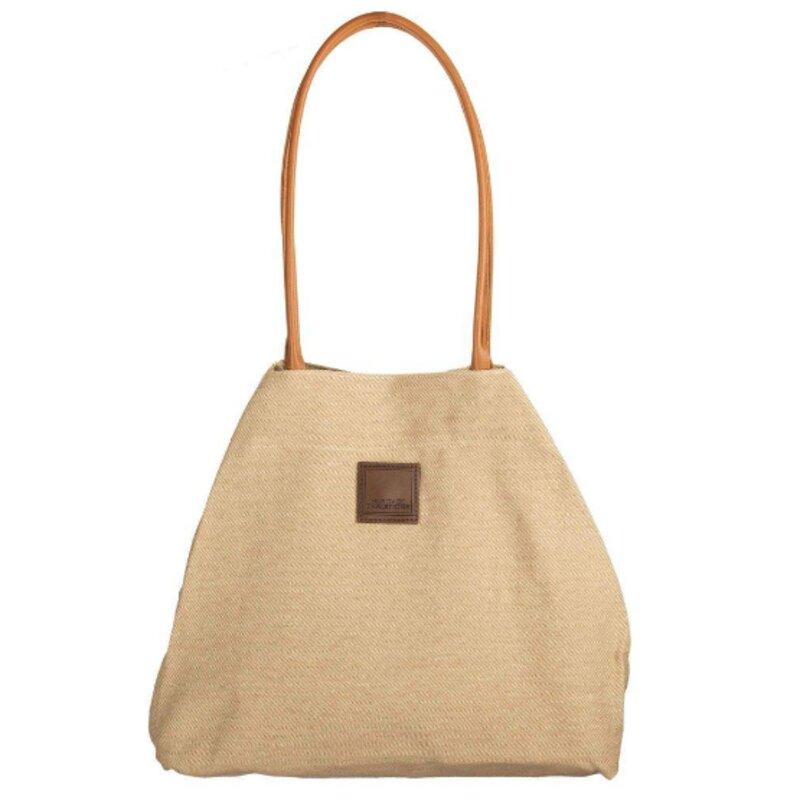 Heritage Heritage Traditions -Tweed Envelope Bag - Tan Canvas