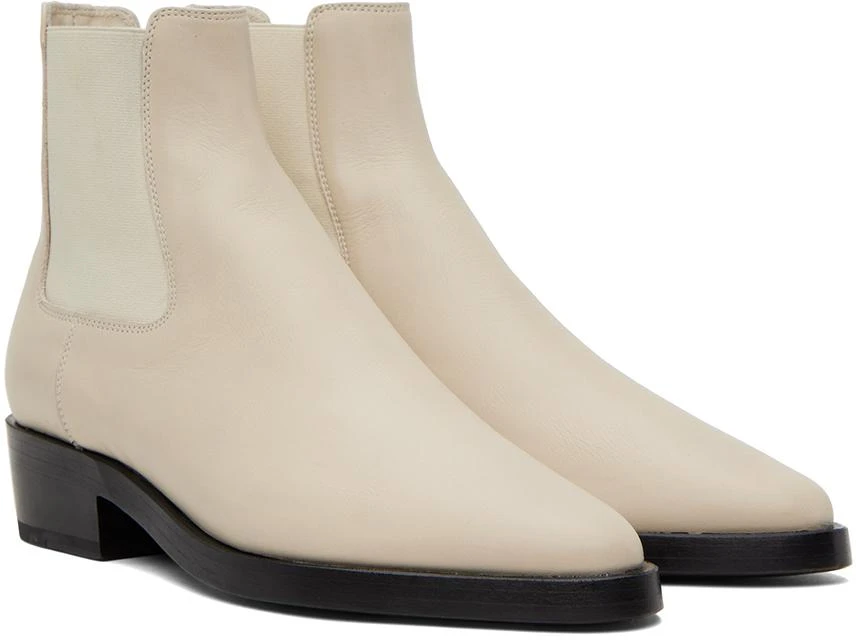 Fear of god Beige Cowboy Chelsea Boots 4