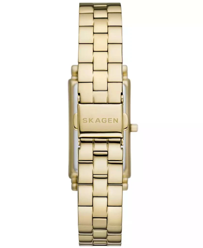Skagen Women's Hagen Quartz Three Hand Gold-Tone Stainless Steel Watch, 22mm 3