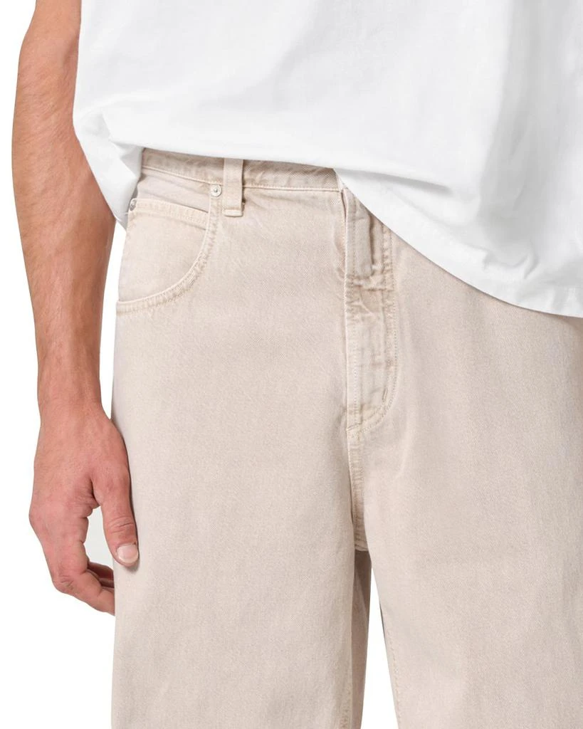 AGOLDE Fusion Relaxed Fit Wide Leg Jeans in Scone Tan 5