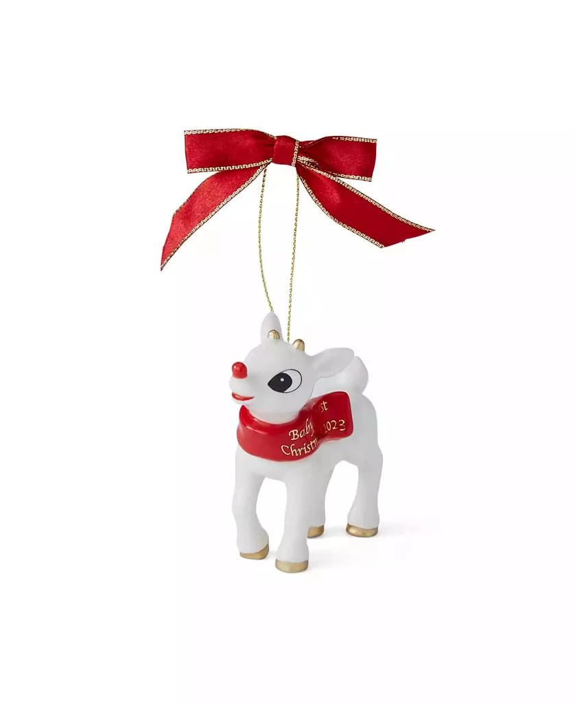 Spode Rudolph 2 Piece Ornament Set 3