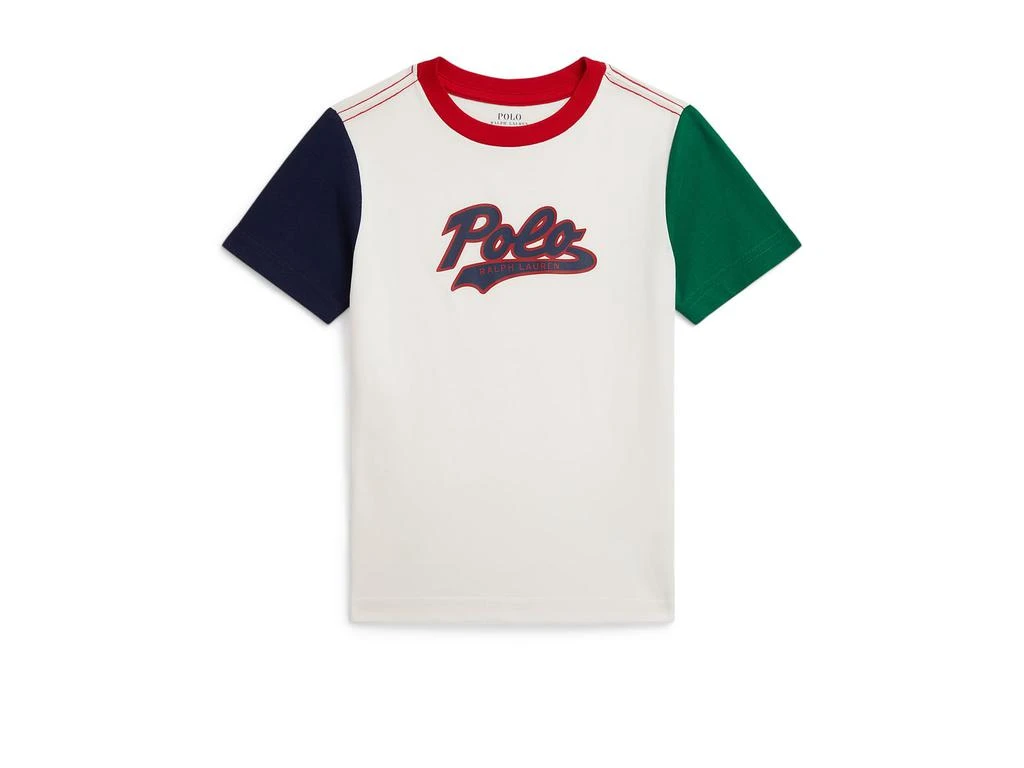 Ralph Lauren Logo Color-Blocked Cotton Tee (Toddler/Little Kid)