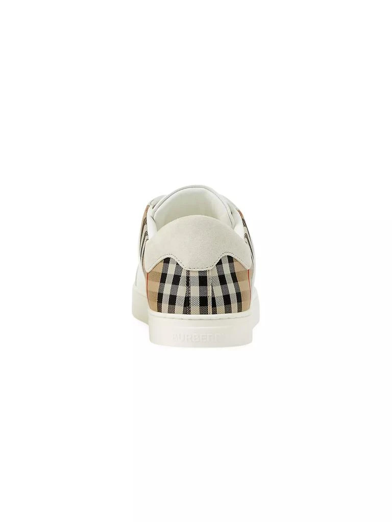 Burberry Stevie Check Low-Top Sneakers 3