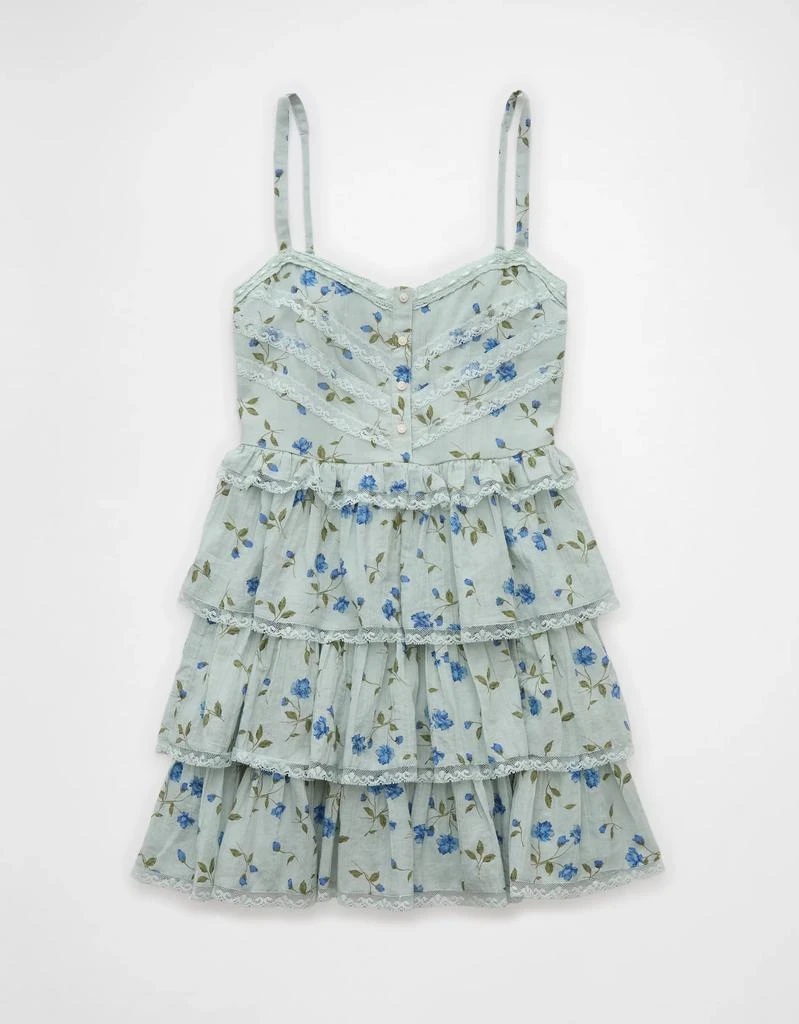 AE AE Lace Ruffle Tiered Mini Dress 3