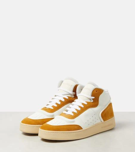 Yves Saint Laurent SL/80 leather and suede sneakers 5
