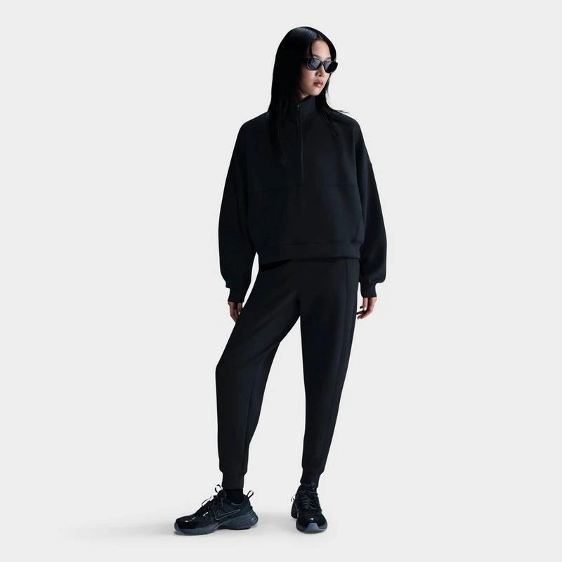 NIKE Women's Nike 24/7 ImpossiblySoft Dri-FIT Oversized Half-Zip Top 2