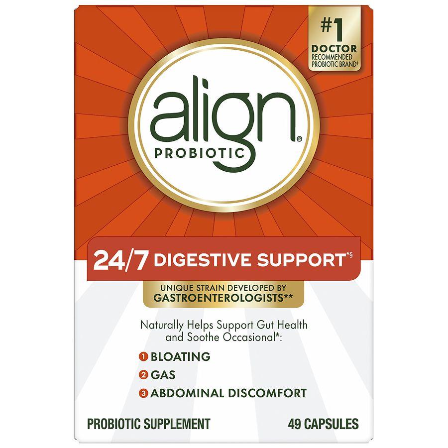 Align Daily Probiotic Supplement for Digestive Health Capsules