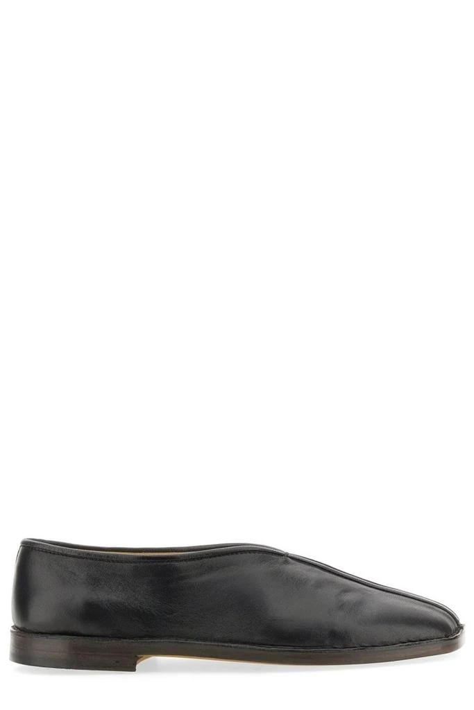 Lemaire Lemaire Square Toe Slip-On Loafers 1