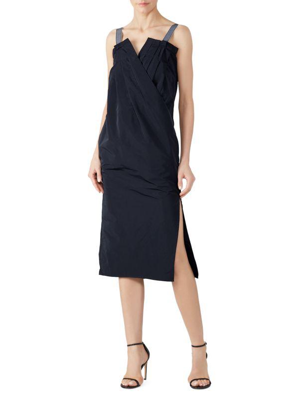 Zero Surplice Shift Dress