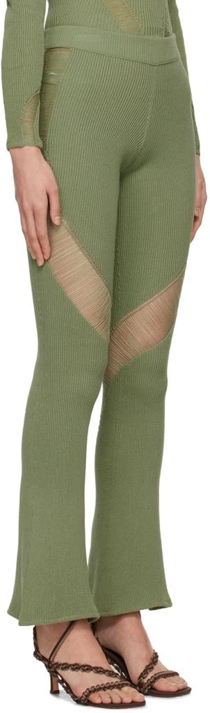 Isa Boulder SSENSE Exclusive Green Trousers 2