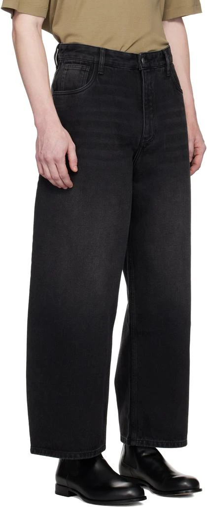Studio Nicholson Black Paolo Jeans 2