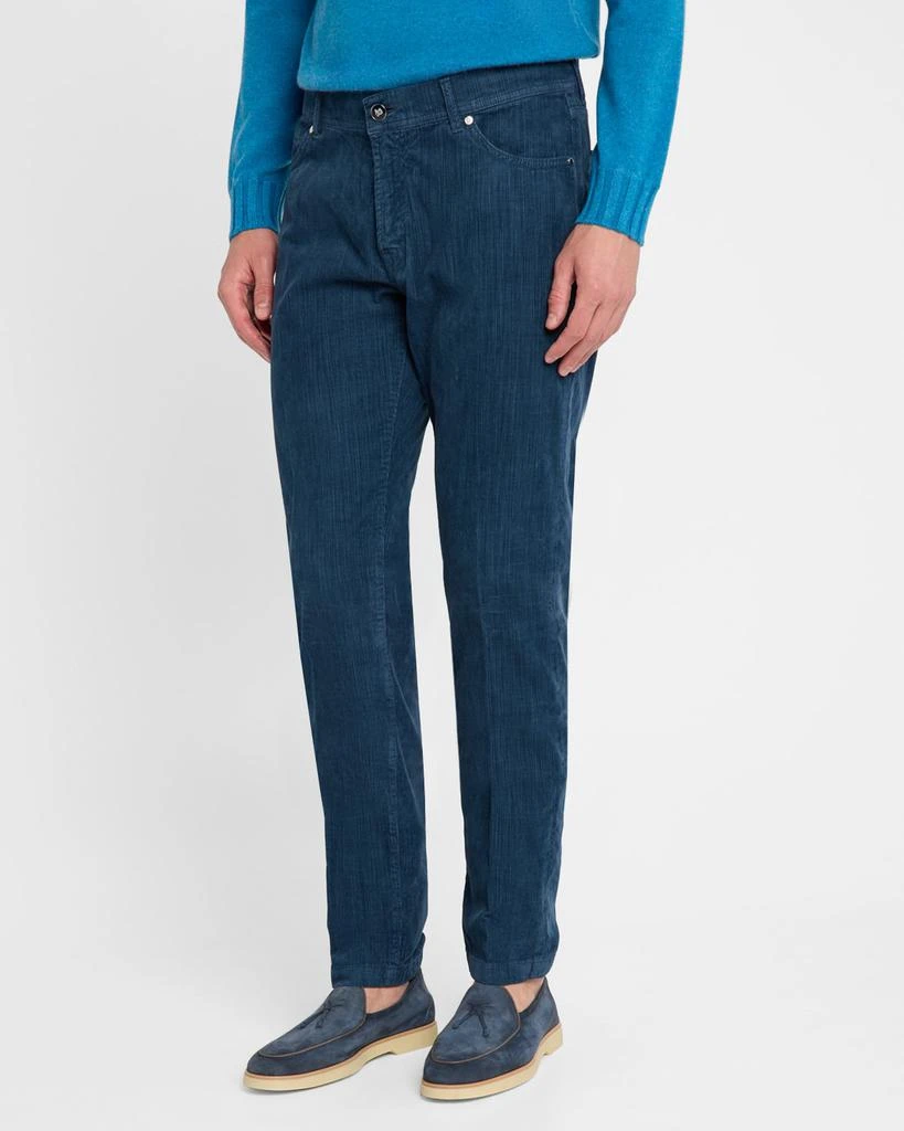 Marco Pescarolo Men's Elour Garment-Dyed Corduroy Pants 4