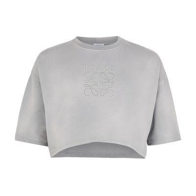 Loewe Cropped cotton t-shirt