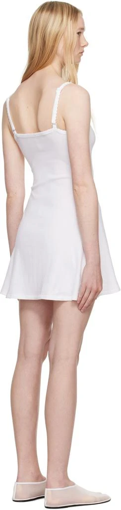 SKIMS White Drop Needle Pointelle Cami Minidress 3