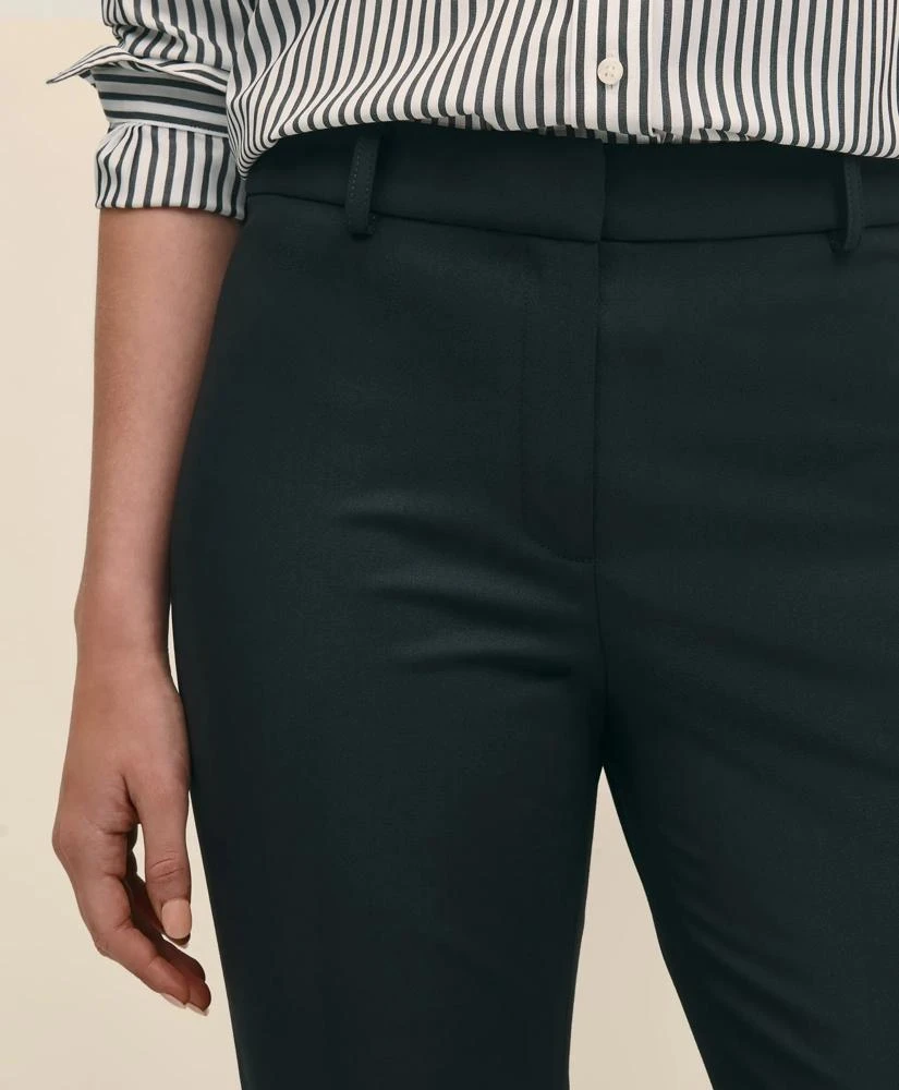 Brooks Brothers The Essentials Brooks Brothers Stretch Wool Flare Leg Trousers 3