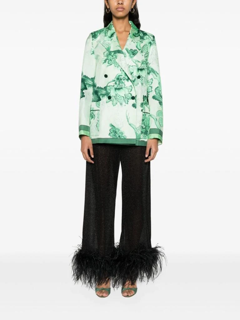 F.R.S For Restless Sleepers PRINTED SILK LONG DRESS 2