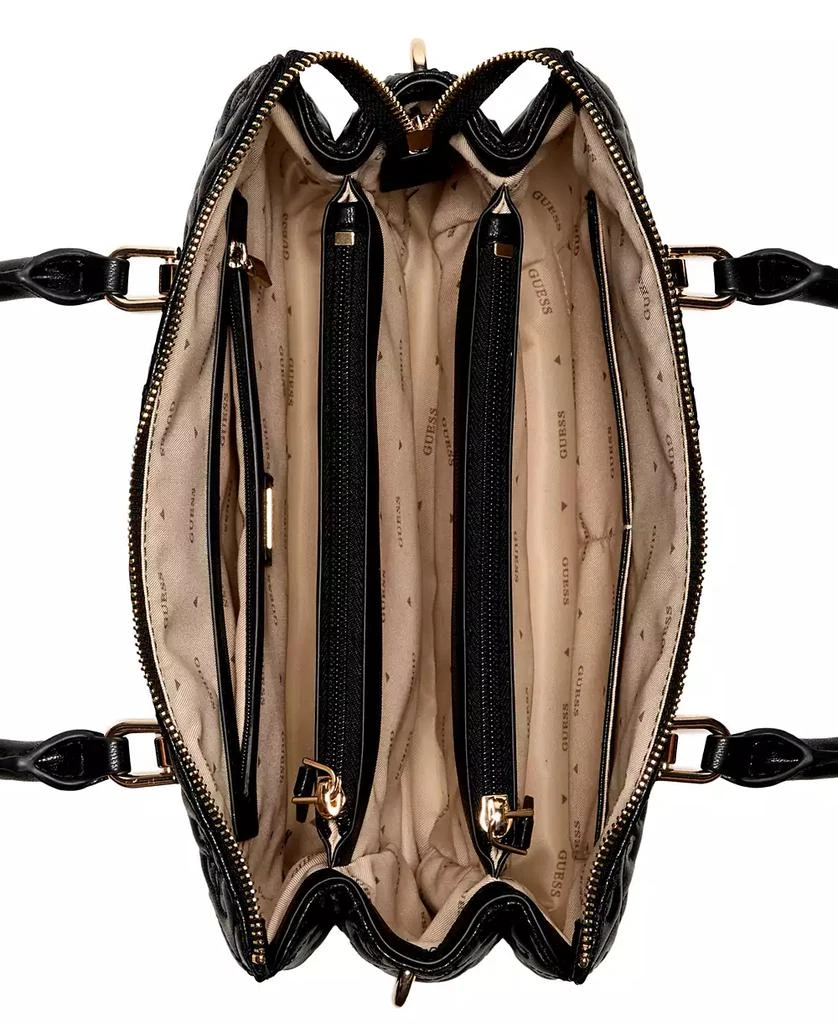 GUESS Adelasia Multi Compartment Small Satchel 5