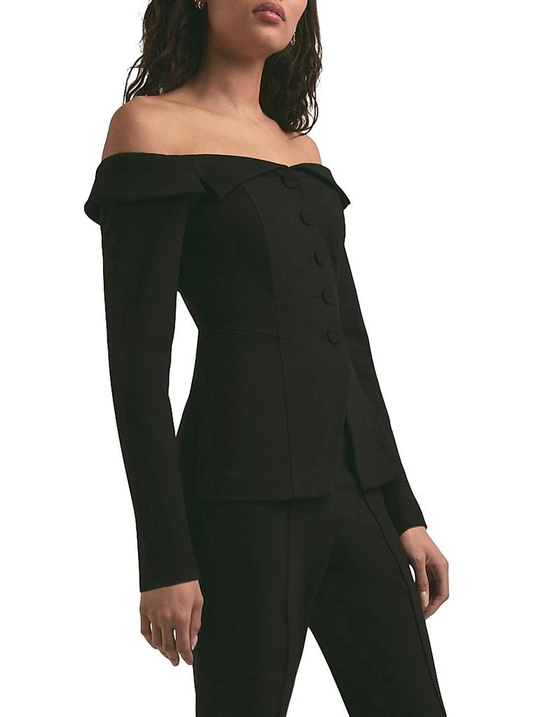 Favorite Daughter The Irina Off-The-Shoulder Jacket 5
