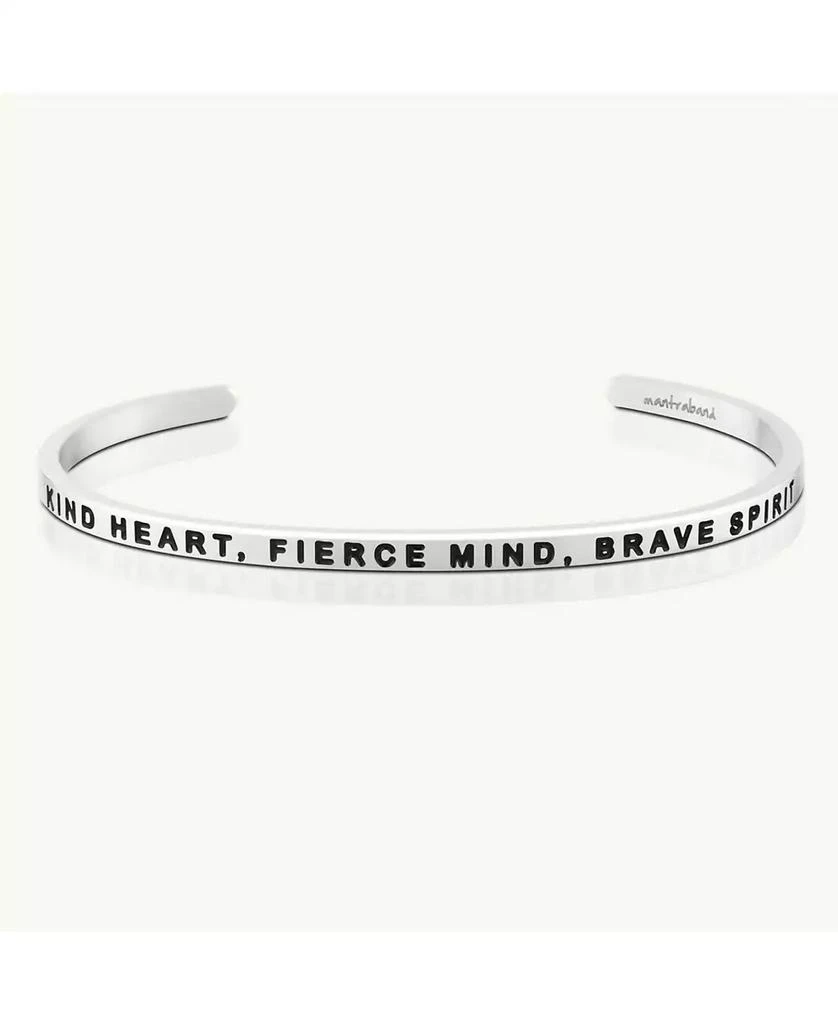 Mantra Kind Heart Fierce Mind Brave Spirit Bracelets