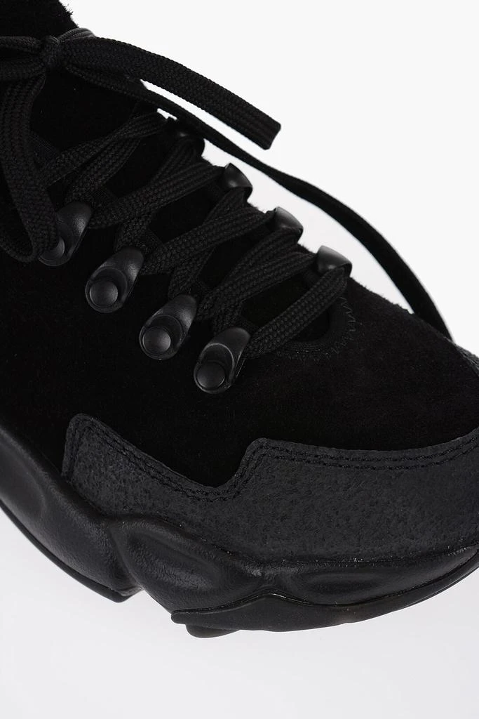 Jil Sander Jil Sander Suede HAIRY Sneakers with Chunky Sole 4