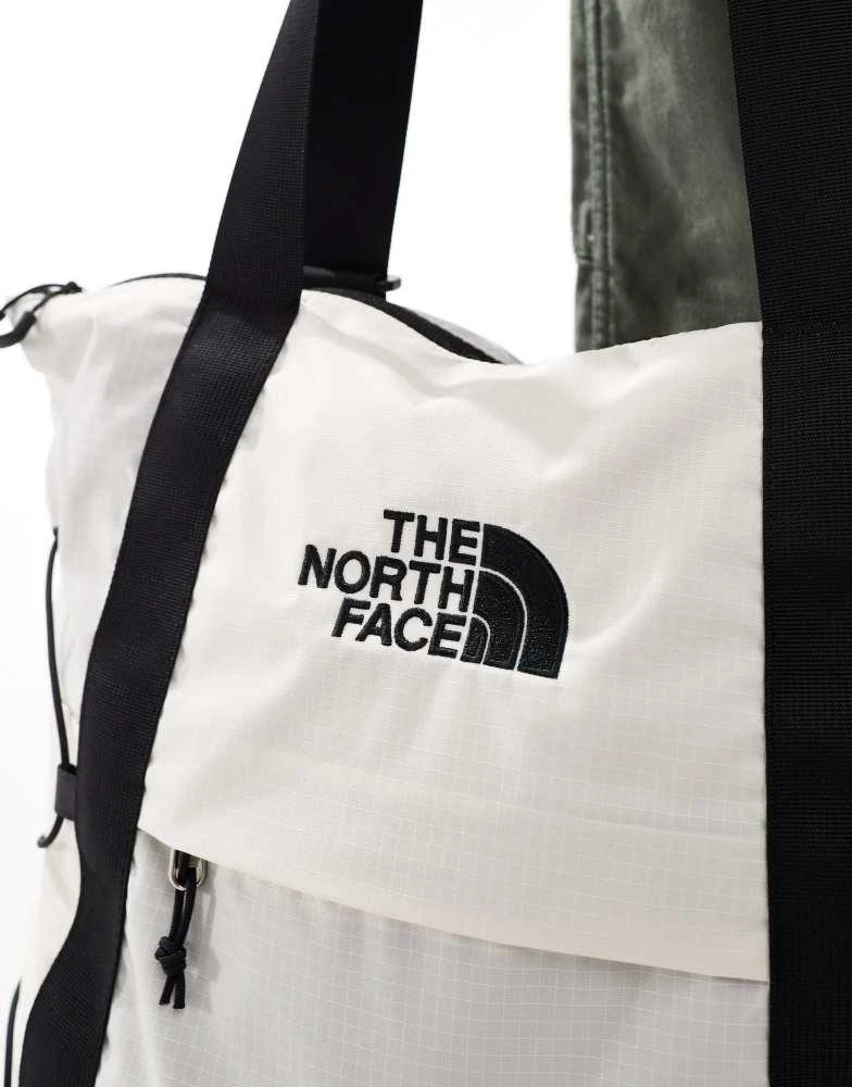 The North Face The North Face Borealis tote bag in white and black 2