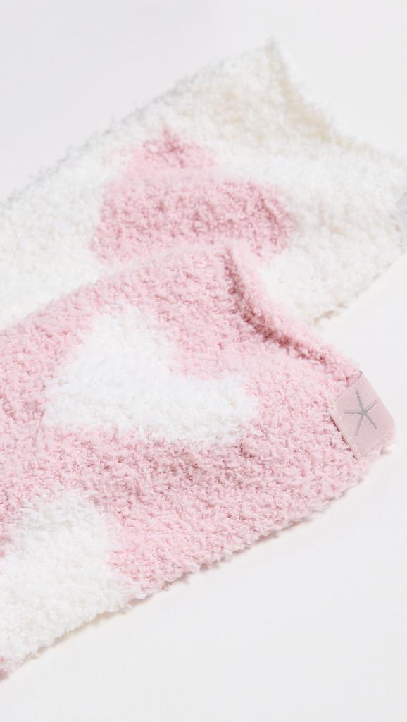 Barefoot Dreams CozyChic Heart Print Socks Set