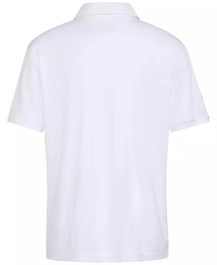Adidas Big Boys Printed Debossed Logo Short-Sleeve Polo Shirt 6