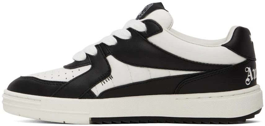 Palm Angels Black & White University Sneakers 3