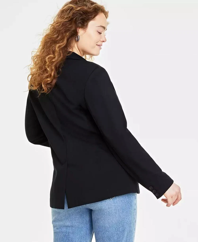 On 34th Women's Solid Longline Blazer, Created for Macy's 4