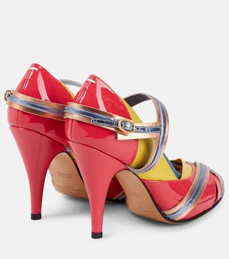 MAISON MARGIELA Tabi embellished leather pumps 3