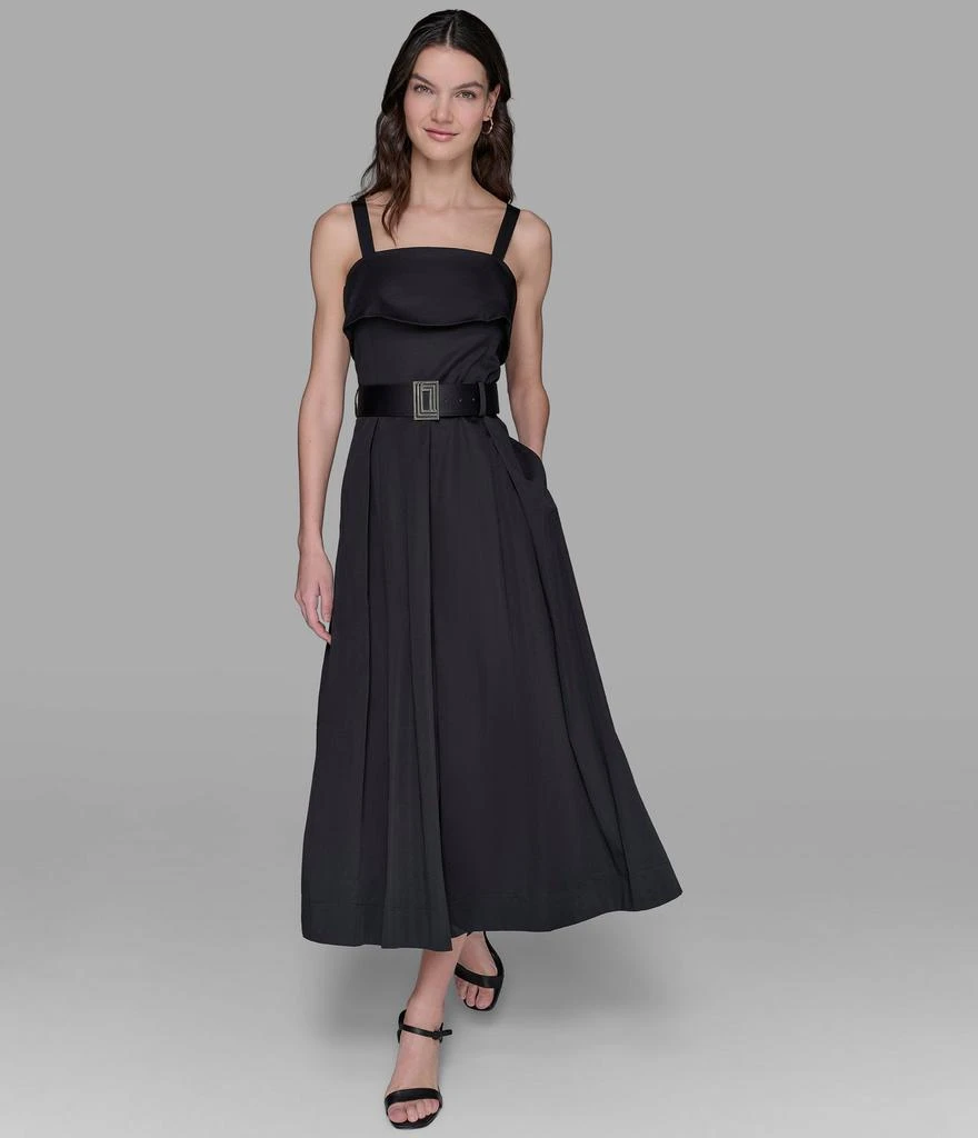 Karl Lagerfeld Paris BELTED MIDI DRESS 1