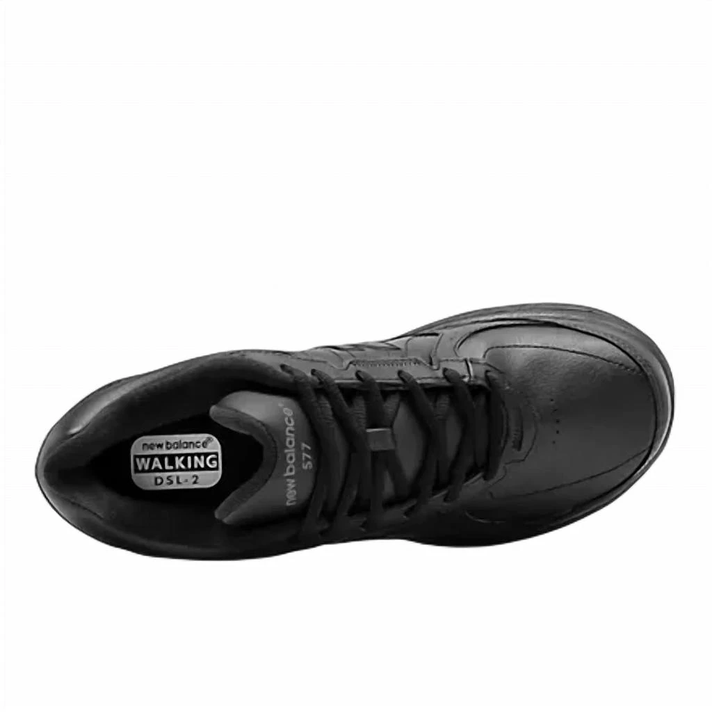 New Balance Men's 577 V1 Lace-Up Walking Shoe - 4E/x-Wide Width In Black 3