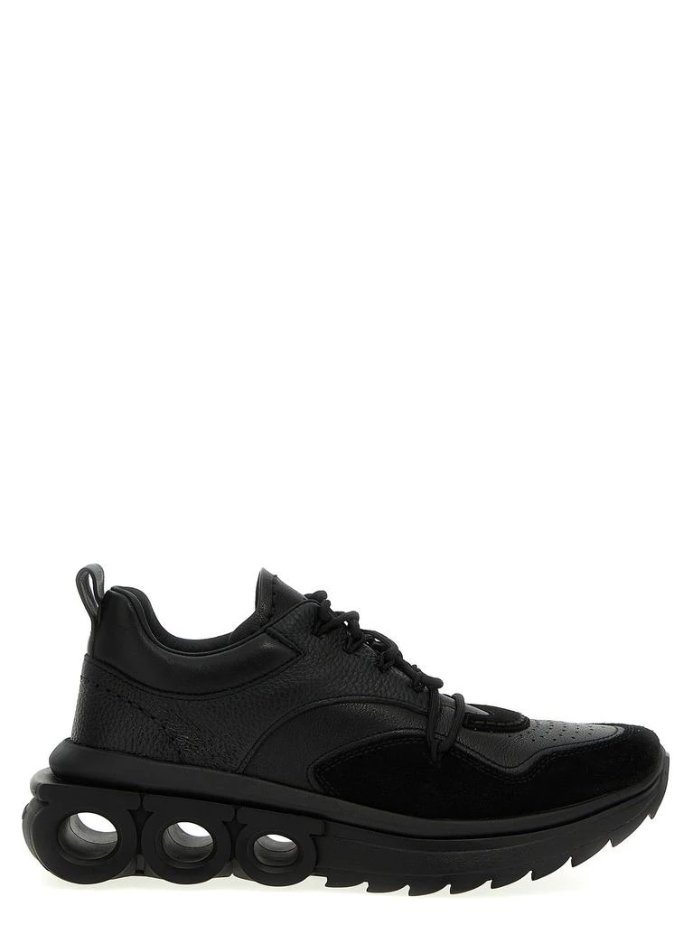 Ferragamo Mina Skin Sneakers Black 1