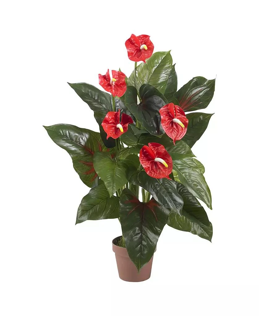 NEARLY NATURAL 3
Anthurium Silk Plant - Real Touch