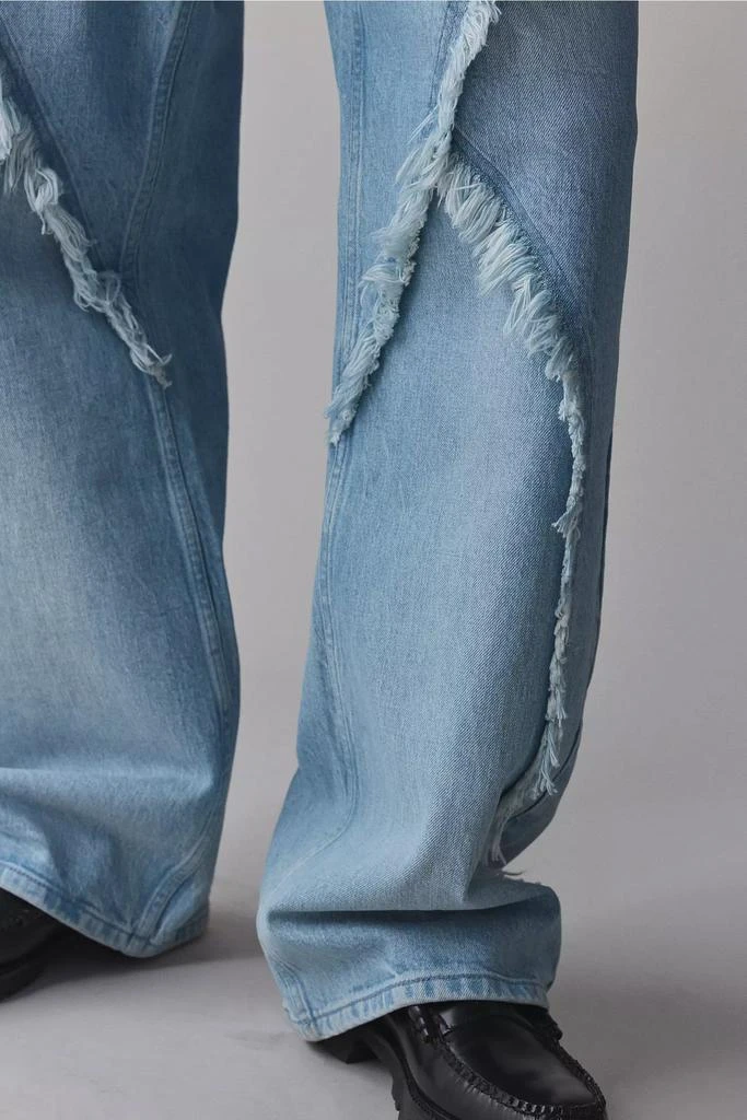 BDG BDG Nitro Frayed Trim Baggy Fit Jean 5