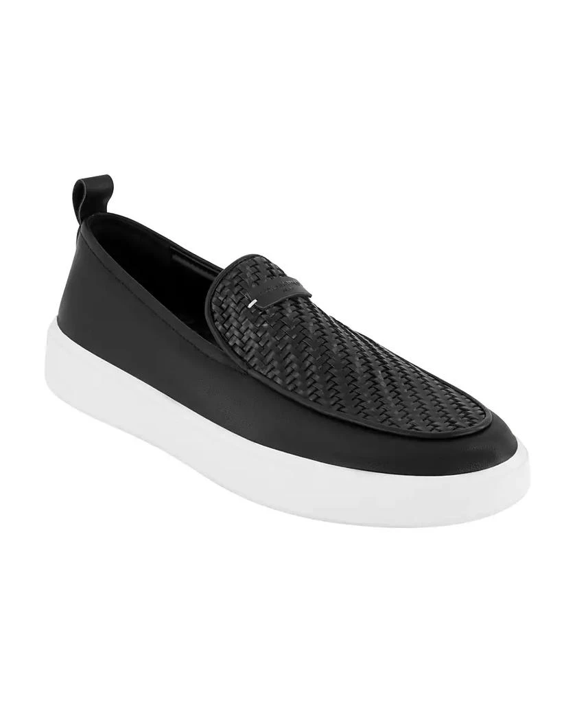 Karl Lagerfeld Paris Men's Woven Slip On Loafers 1