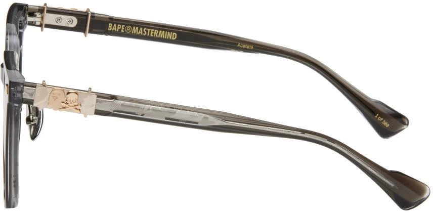 mastermind JAPAN Gray BAPE Edition Sunglasses 3