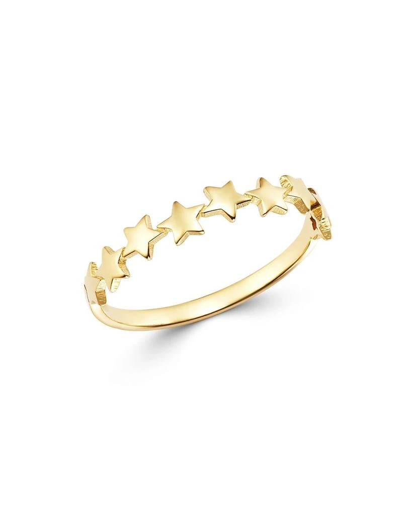 Moon & Meadow Multi-Star Ring in 14K Yellow Gold - Exclusive 1
