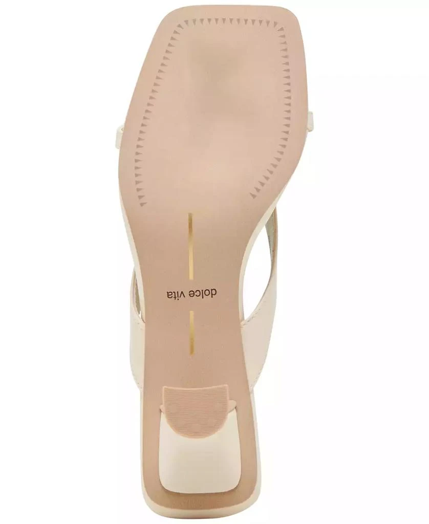 Dolce Vita Women's Brevel Thong Low Block Heel Dress Sandals 5
