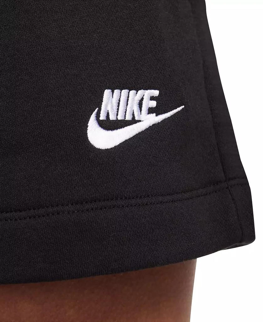 Nike Women's Sportswear Club Fleece Mid-Rise Shorts 3