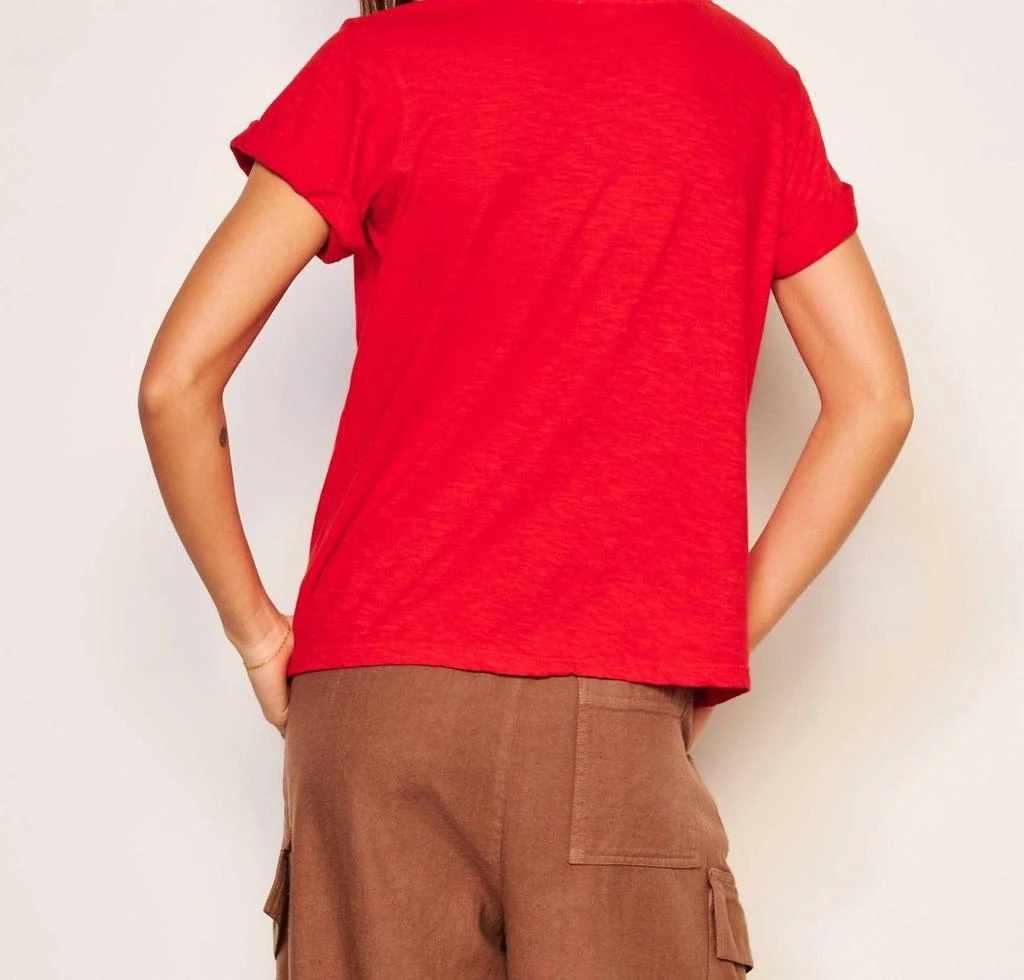 Sundry Sundry - Rolled Sleeve Graphic Tee 3