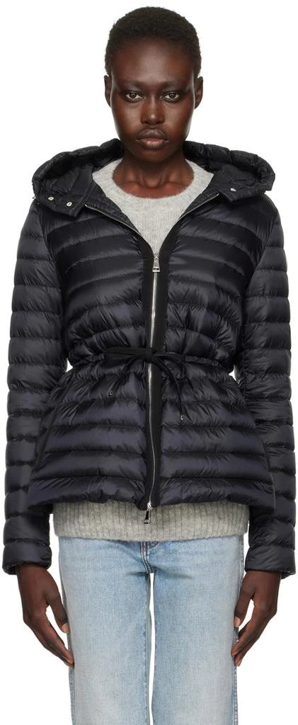 Moncler Black Raie Short Down Jacket 1