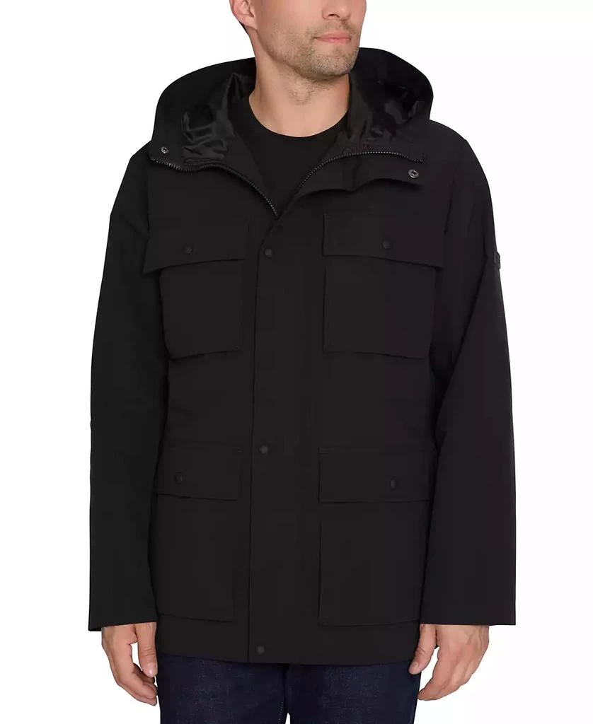 Sam Edelman Men's Full-Zip Hooded Jacket 1