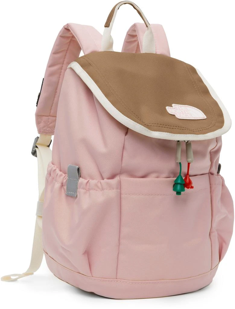 The North Face Kids Pink & Brown Mini Explorer Backpack 2