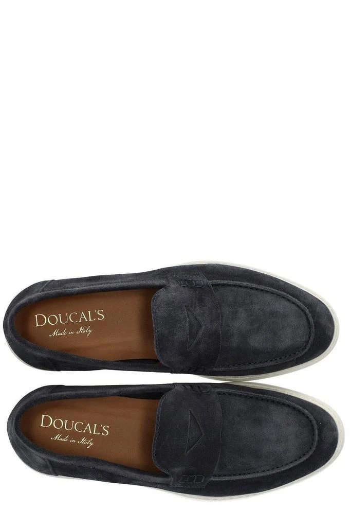 DOUCAL'S Doucal's Stitched Slip-On Loafers 5