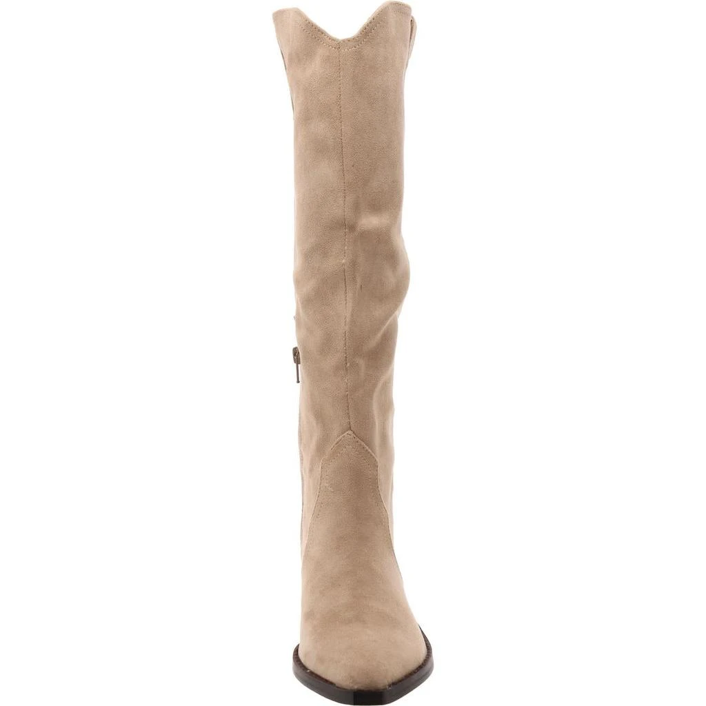 Dolce Vita Kit Womens Faux Suede Knee-High Cowboy, Western Boots 3