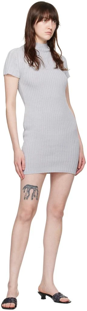 Paloma Wool Gray Merlo Minidress 4