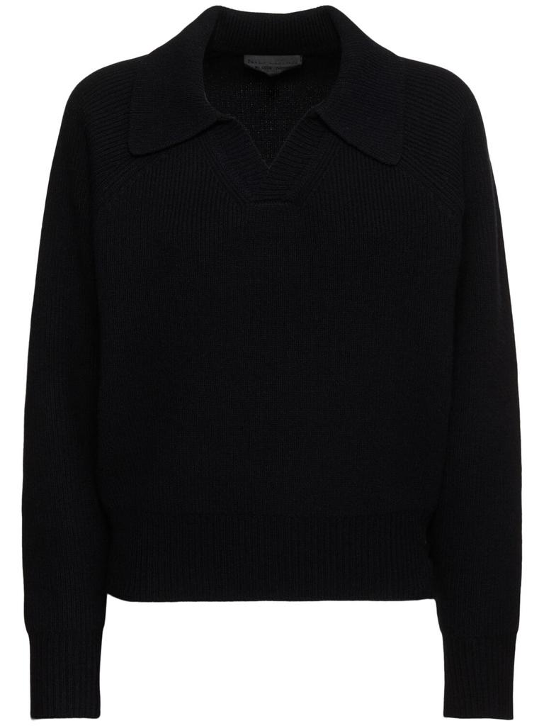 Nili Lotan Selena Knit Polo Sweater