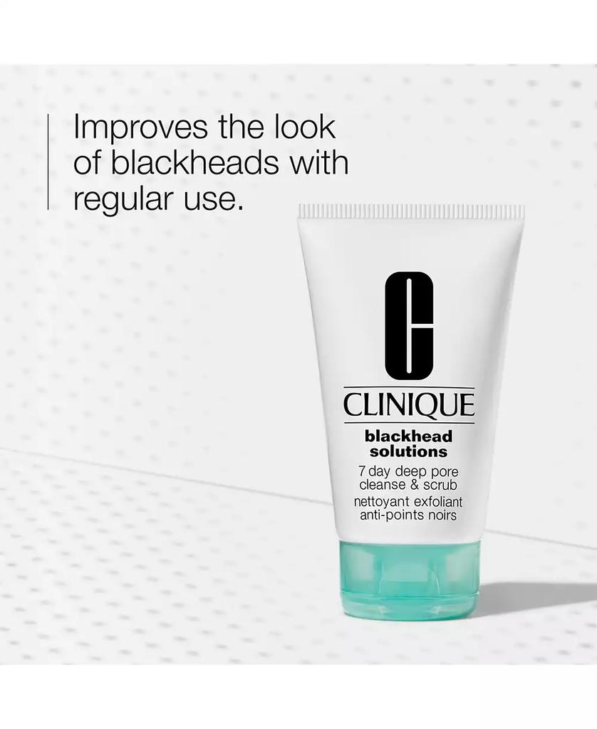 Clinique Blackhead Solutions 7 Day Deep Pore Cleanse & Face Scrub, 4.2 oz.